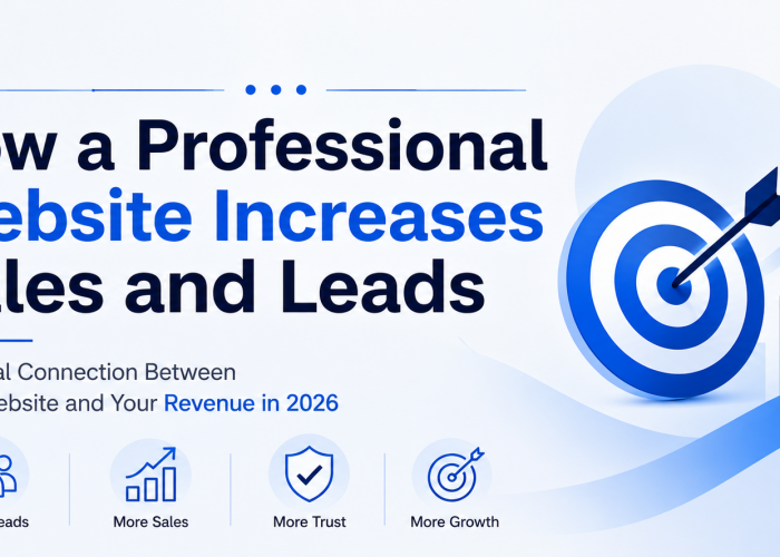 How a Professional Website Increases Sales and Leads