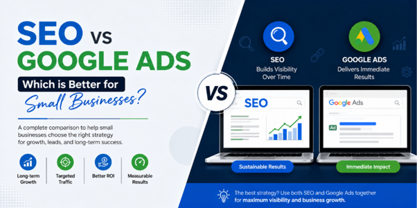 SEO vs Google Ads: Which is Better for Small Businesses?